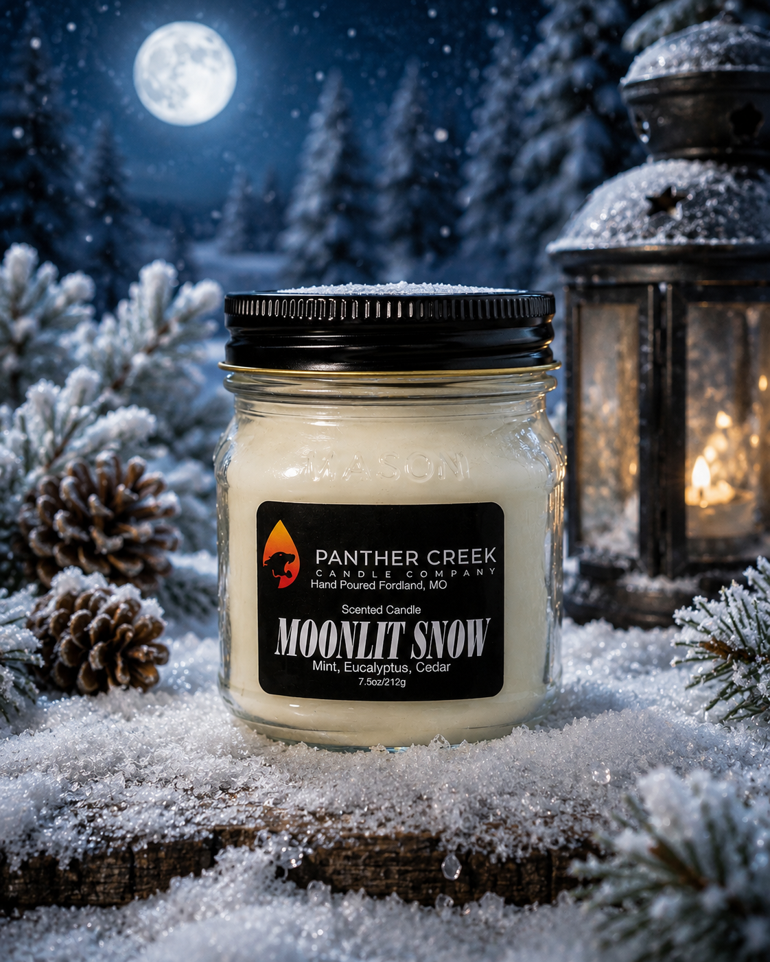 Moonlit Snow