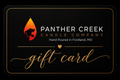 Panther Creek Candle Gift Card